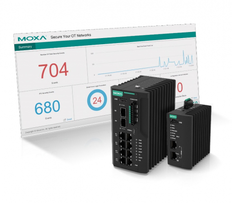 Moxa、産業分野におけるサイバーセキュリティ課題の克服に向けた産業用ネットワーク防御ソリューションを発表