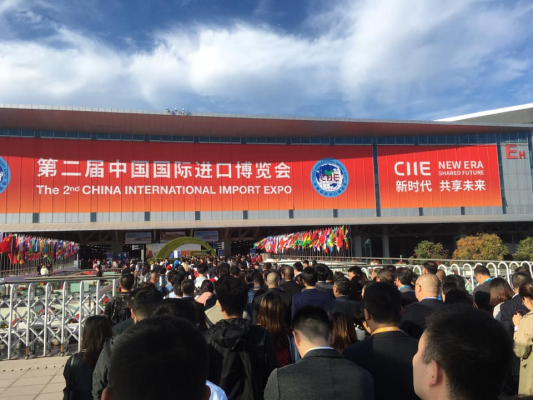 第2回中国国際輸入博覧会（CIIE2019）で大きな反響 ～2019年11月5日～10日・国家会展中心（上海）～