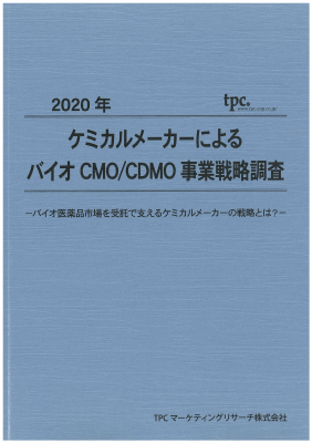 TPCマーケティングリサーチ株式会社、ケミカルメーカーによるバイオCMO/CDMO事業戦略について調査結果を発表