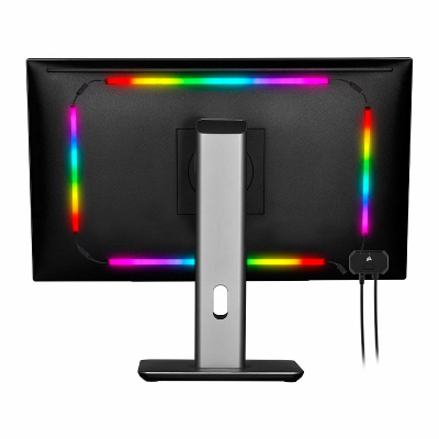 CORSAIR、PCの外側を彩るスマートRGBライティングキット「iCUE LS100」発売
