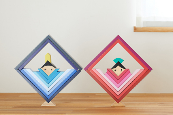 飾れる遊べる雛人形hina-cube（ヒナキューブ）が1月20日発売