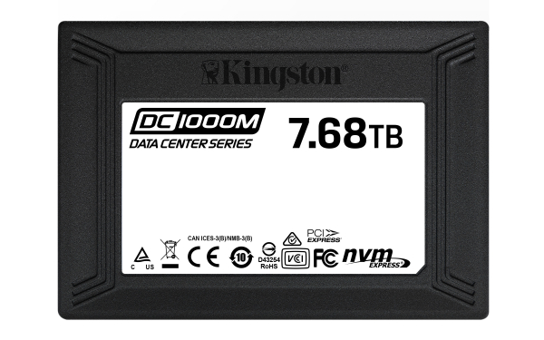 Kingston、エンタープライズグレードの混合ワークロード向けデータセンターNVMe SSDを発表