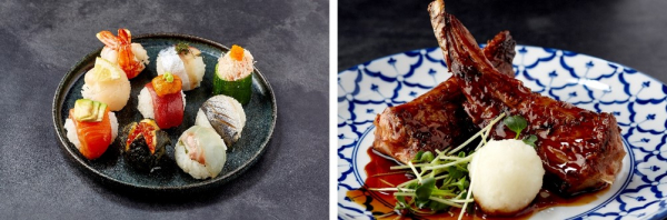 渋谷に大人がゆったり食べ・飲みできる居酒屋　4月１日オープン 寿司・燻製・炭焼を一度に楽しめる「カドハチ　燻」 訪日外国人が日本の食文化体験ができる場としても