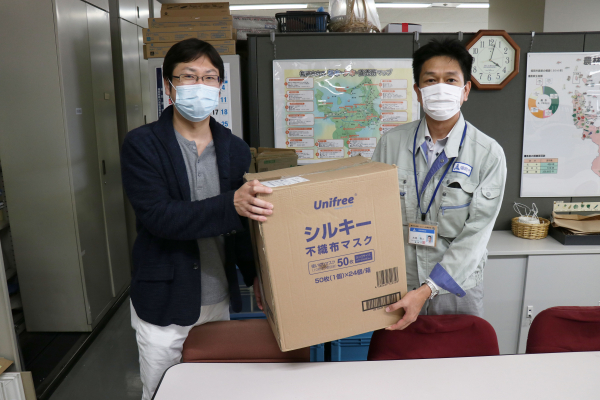 スリー・アールシステム株式会社による福岡市への不織布マスク寄付のお知らせ