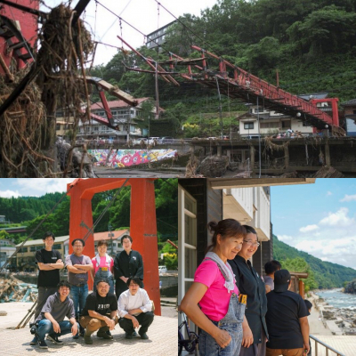 大分県日田市 「令和2年7月豪雨」により壊滅的な被害を受けた「天ヶ瀬温泉街」では、「天ヶ瀬温泉未来創造プロジェクト」を組織。観光地の復興に向けた取り組みを行うとともに、広くご支援をお願いします。