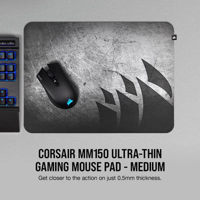 CORSAIR、ゲーミングシーンに最適化されたハイパフォーマンスマウスパッド「MM150 Medium」発売