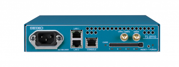 PTPグランドマスタークロックに産業用イーサネット向け「IEEE 802.1AS」機能をオプション追加 －タイムセンシティブネットワーク（TSN）、ファクトリーオートメーションなどへの導入が可能に－