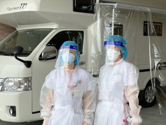 医療向け「メディカルキャンピングカー」の 開発構想をジャパンCRCが発表 コロナ・インフルの同時流行対策を支援