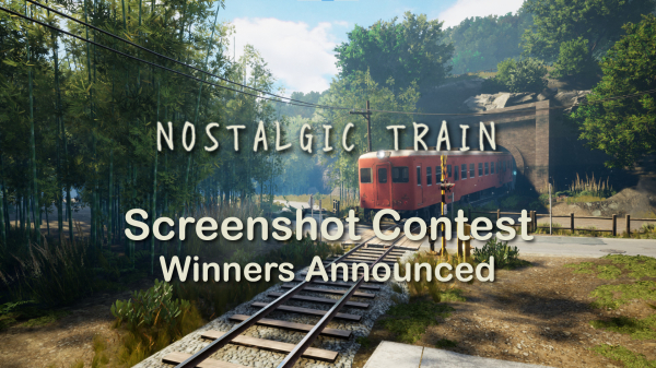 美しい田園風景を巡るノベル＆ウォーキングシミュレーター 『NOSTALGIC TRAIN』スクリーンショットコンテスト結果発表