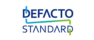 株式会社デファクトスタンダード様ロゴ