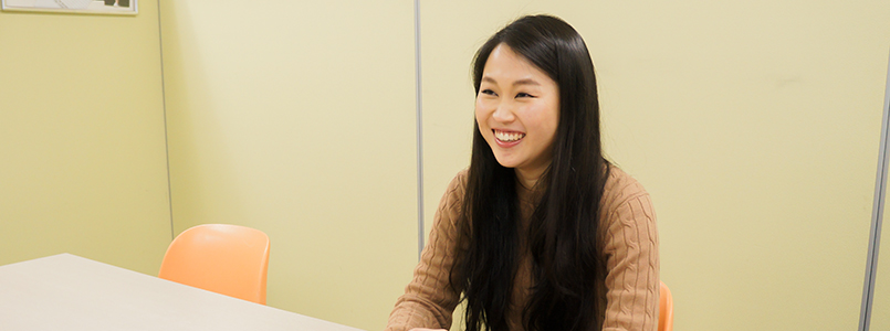 インタビュー風景