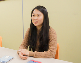 インタビュー風景