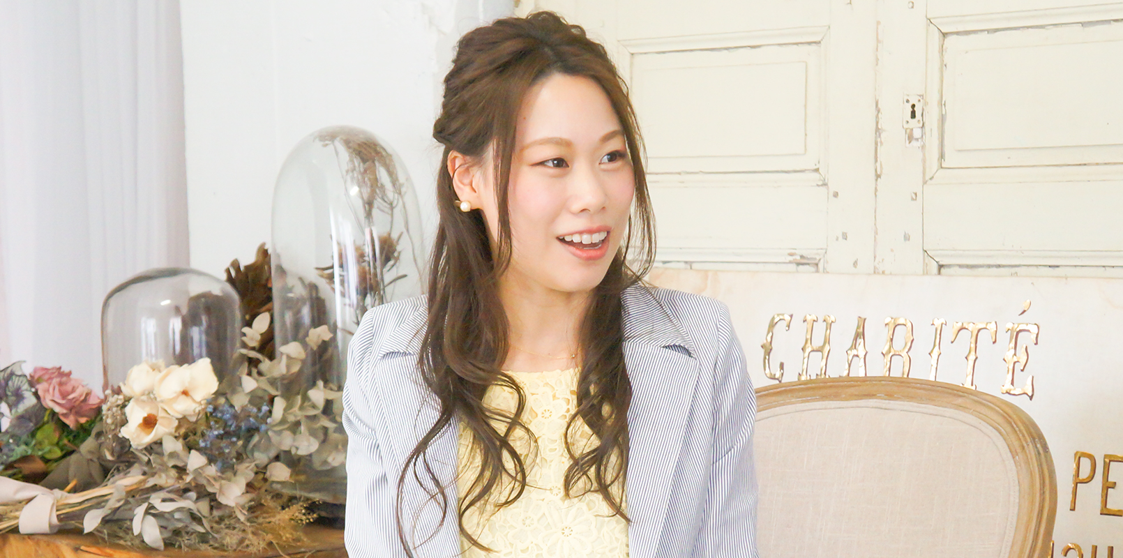 インタビュー風景