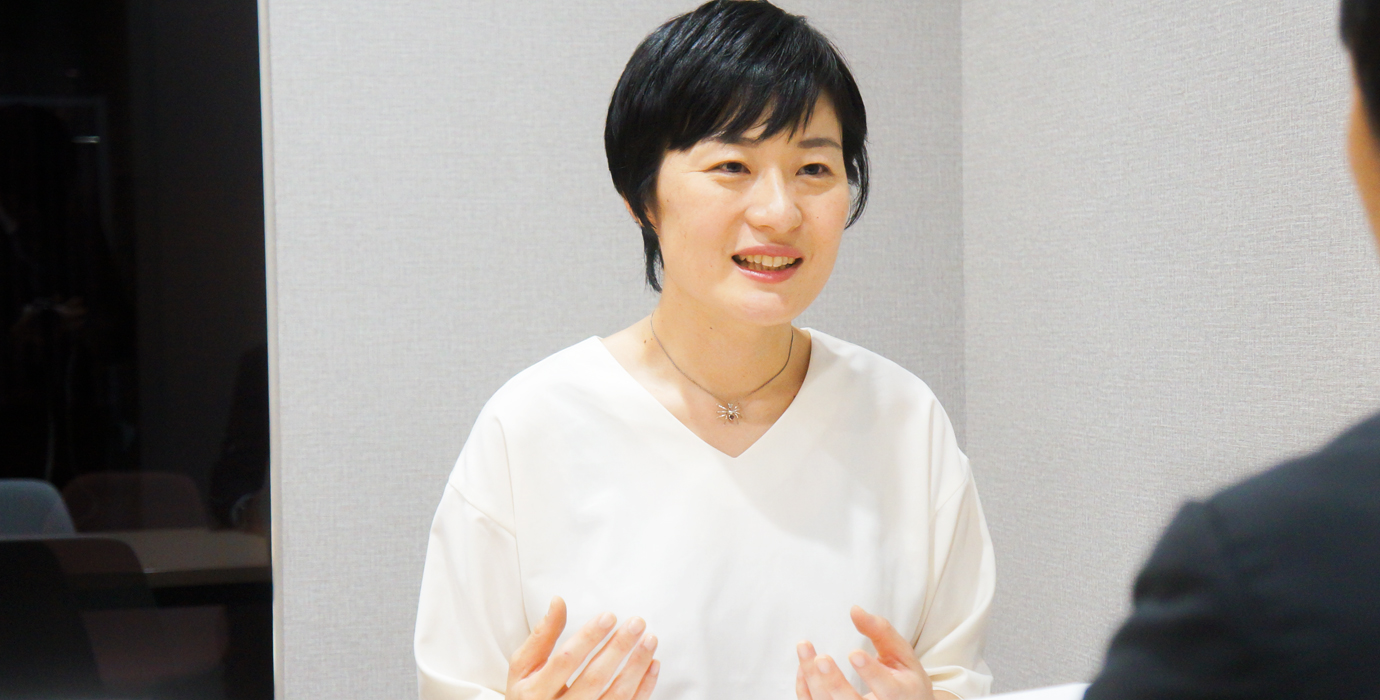 インタビュー風景