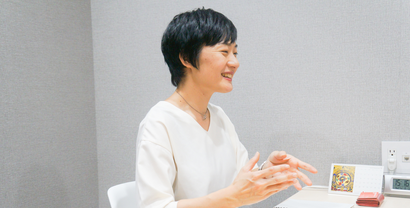 インタビュー風景