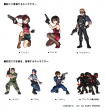 バイオハザードコラボ登場キャラ