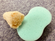 スポンジとヘチマたわし