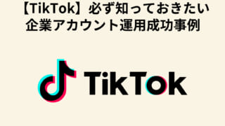 【TikTok初心者向け】必ず知っておきたい企業アカウント運用成功事例