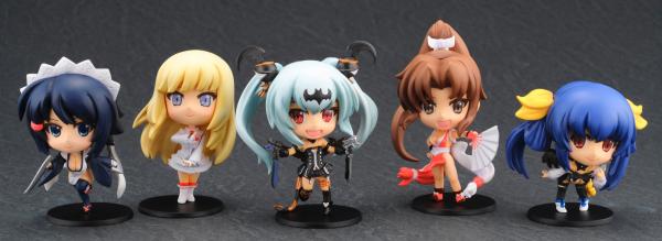 ちっちゃくても本格派！ぷちっとセクシーな女戦士たち！ディフォルメ