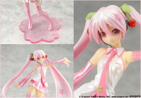 KEI氏とのコラボフィギュア「1/10 桜ミク feat.KEI」が付属