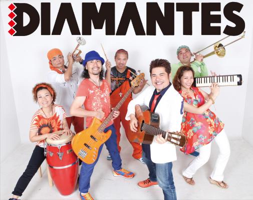 沖縄最高峰のラテン・ロックバンド、ディアマンテス！今年も東京での