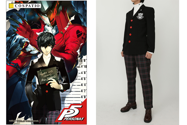 シリーズ最新作『ペルソナ5』より公式制服がコスパティオより登場