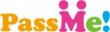 「PASS ME!」ロゴ