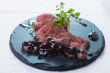 松阪牛のタリアータ ソースシャスール添え