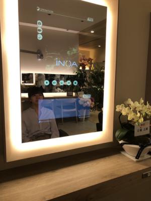 日本初】接客鏡が全てタッチパネルディスプレイ『tricca 銀座