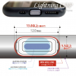 ライトニングキャップの装着サイズ