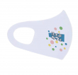 ふくよ　ナンバリング　マスクWメイド白（水玉、2枚セット)左