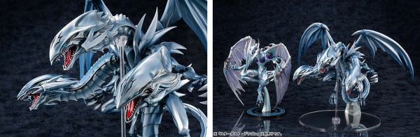 青眼の白龍が三体融合！ AMAKUNIフィギュア「遊☆戯☆王デュエル