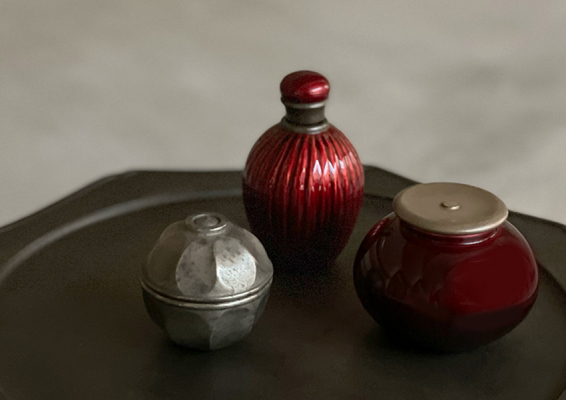 洗練された美しい酒器】塗師一富 冨樫孝男 会津塗（福島）-2022/12/1