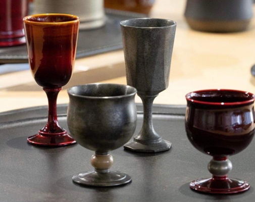 洗練された美しい酒器】塗師一富 冨樫孝男 会津塗（福島）-2022/12/1