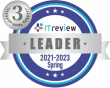 「ITreview Grid Award 2023 Spring」のLeaderバッジ画像