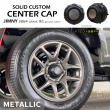ジムニーXC用カスタムセンターキャップのメタリック