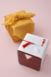 お菓子なおせち（黄風呂敷包み）