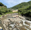 鳴神公園の川遊び