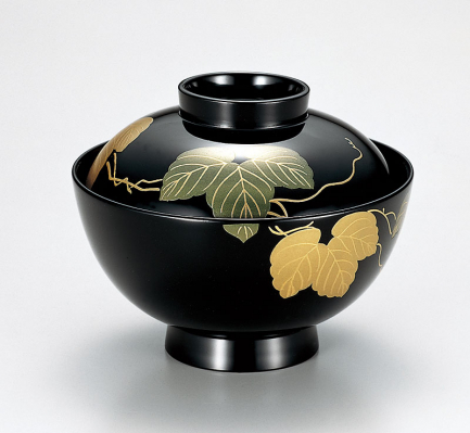 越前漆器の雅を食卓に――『越前塗 蔦 吸物椀［5客］』で彩る伝統